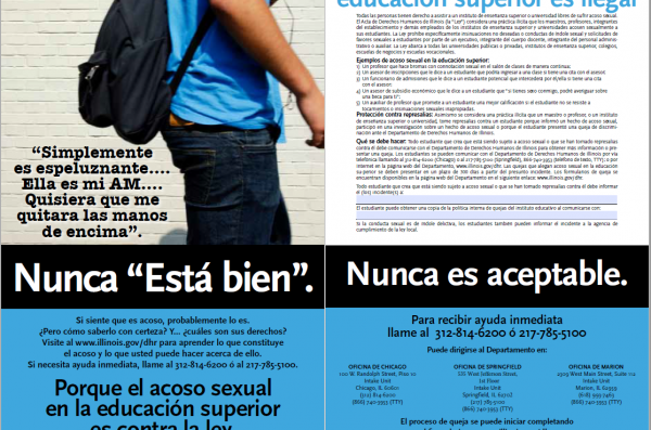 Sexual Harassment Poster in Spanish (2)